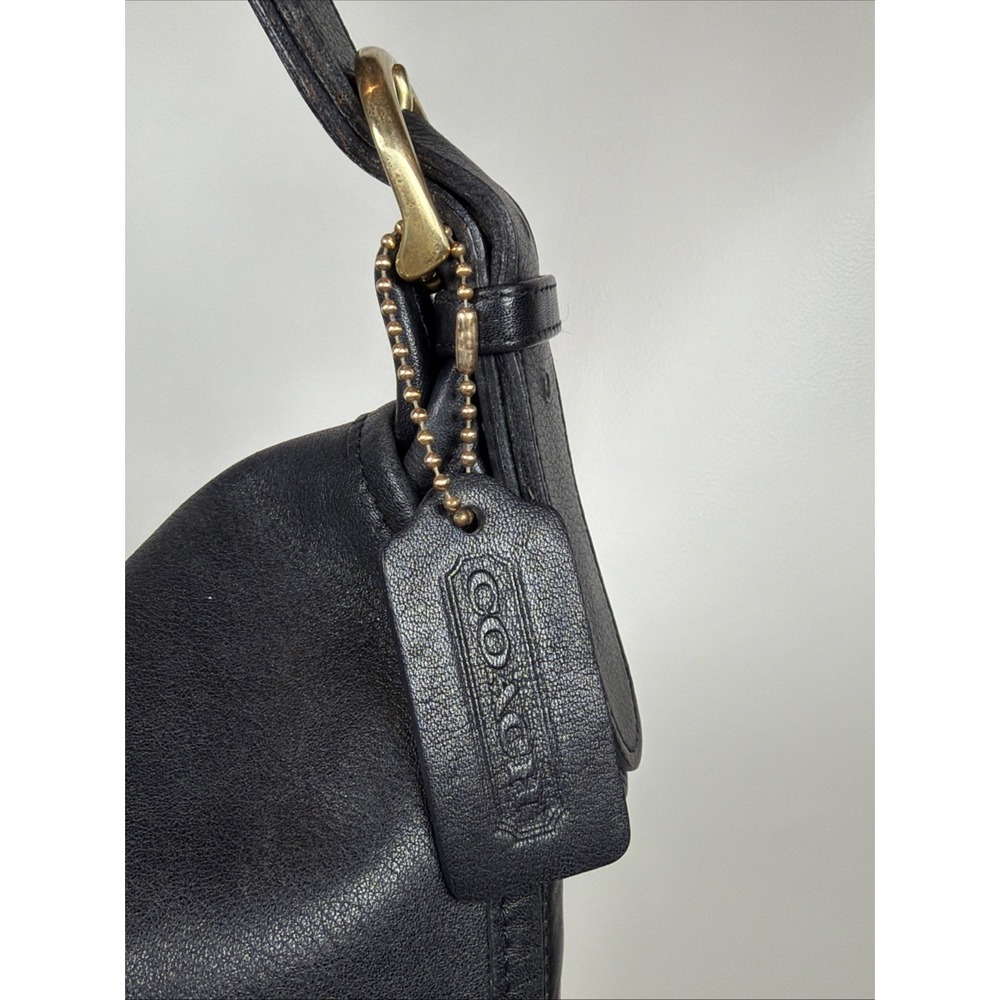 Vintage Coach Whitney Bag 4115 Black Leather Shoulder Bag 1997 USA - Picture 3 of 14